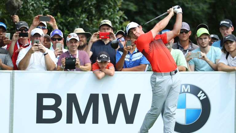 Rory McIlroy gets his first tournament of 2017 under way in front of huge galleries in South Africa