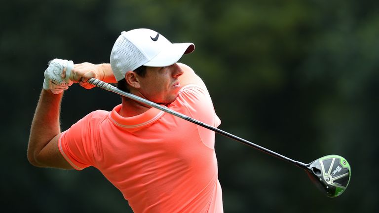 Rory McIlroy during day four of the BMW South African Open 