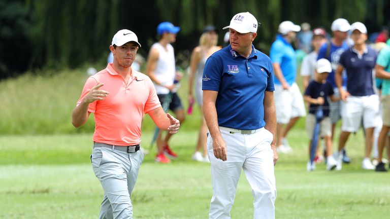 Rory McIlroy during day four of the BMW SA Open