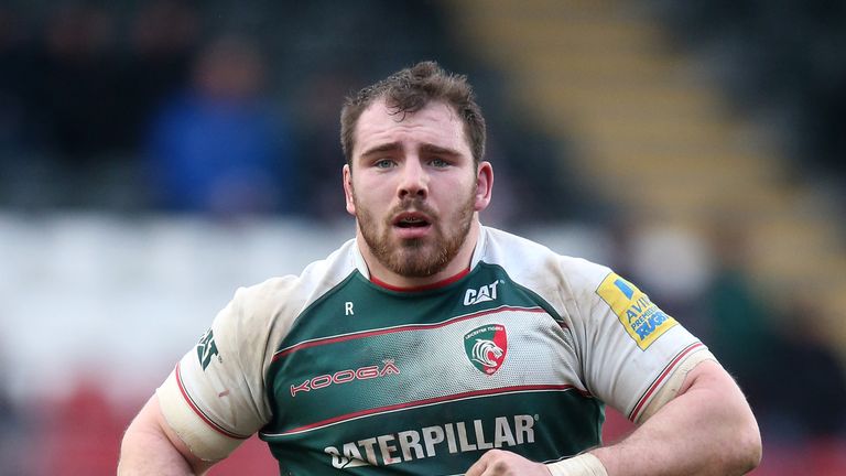 Leicester prop Fraser Balmain, who will join Gloucester at the end of the 2016/17 season