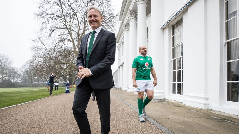 Ireland head coach Joe Schmidt at the 2017 Six Nations launch