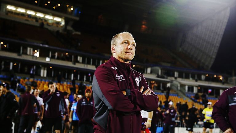 Bradford coach Geoff Toovey, pictured while in charge of Manly Sea Eagles in 2015