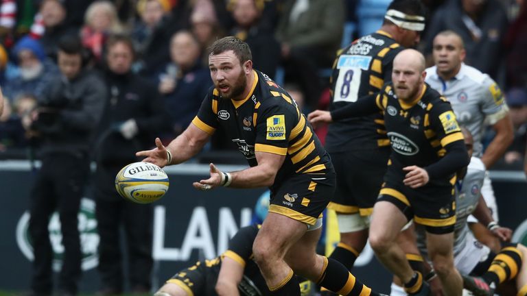 Wasps prop Matt Mullan