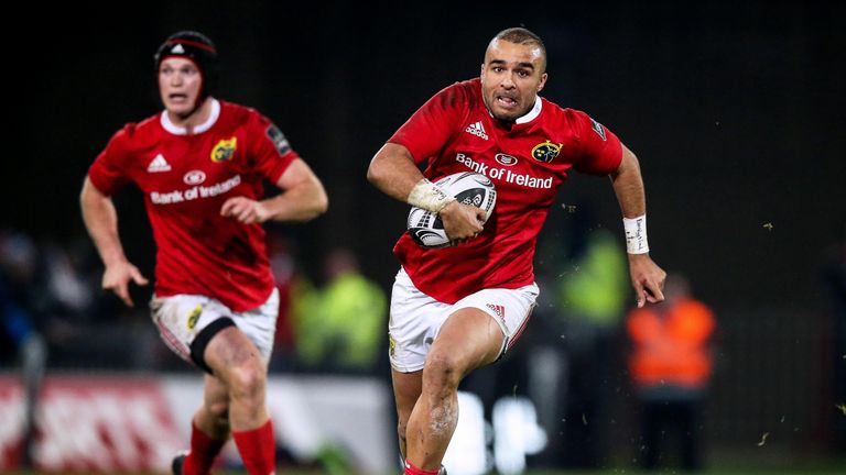 Munster's Simon Zebo