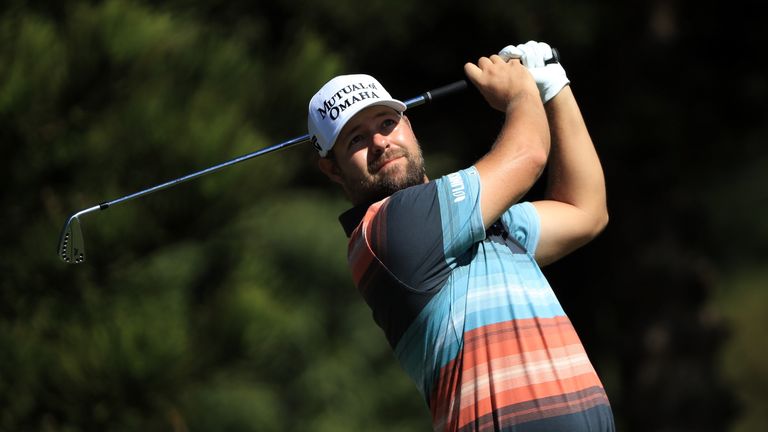 Ryan Moore birdied five of the last seven holes to tie Thomas for the lead