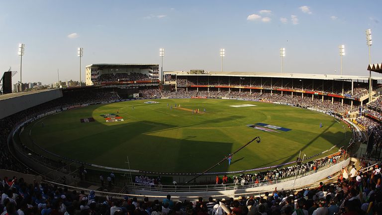 AHMEDABAD, INDIA - MARCH 24:  A general view of the Sardar Patel Stadium during the 2011 ICC World Cup Quarter Final match between Australia and India at S