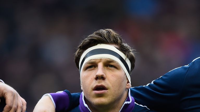 Hamish Watson started all three of Scotland's 2016 Autumn Tests.