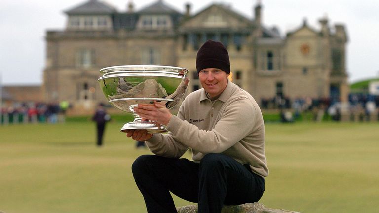 Gallacher claimed his maiden title at the Alfred Dunhill Links Championship in 2004
