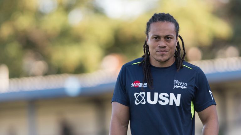 TJ Ioane of Sale Sharks