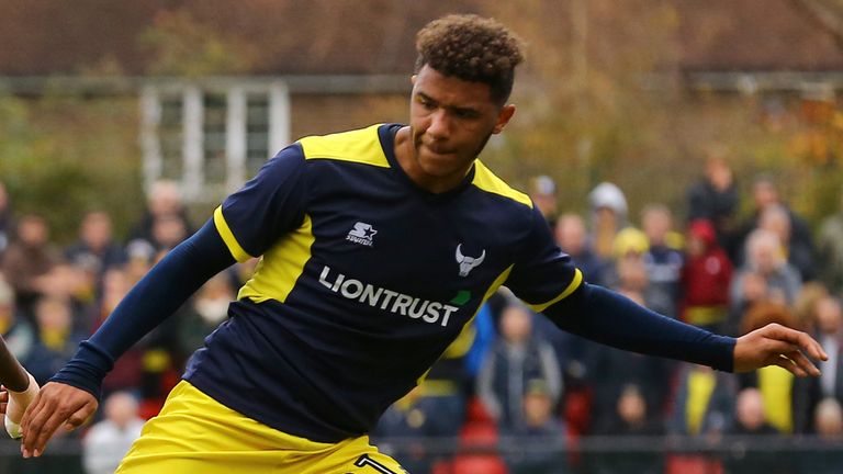 Tyler Roberts in action for Oxford