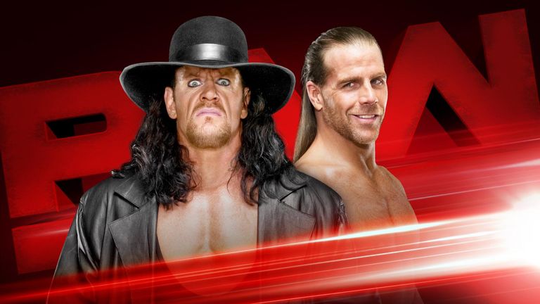 WWE Raw - Undertaker and Shawn Michaels
