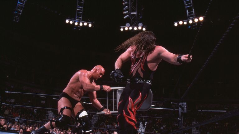 WWE Royal Rumble moments, part 1: Kane's destruction in 2001 features | Sky  Sports