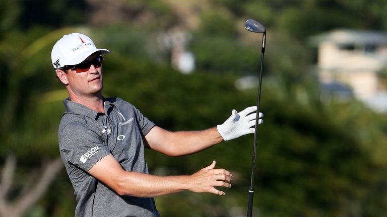 Zach Johnson hit a 65 on the third day at the Sony Open