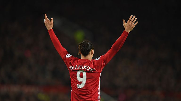 Zlatan Ibrahimovic Stats Show Man United Striker Going Strong At 35 Football News Sky Sports