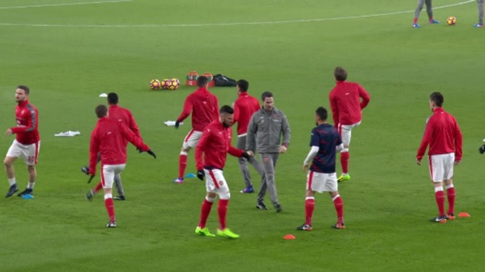 arsenal warm up jumper