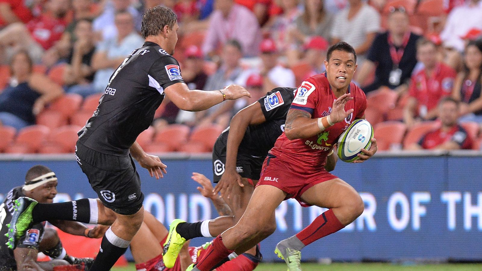 WATCH Reds edge Sharks in Brisbane Rugby Union News Sky Sports