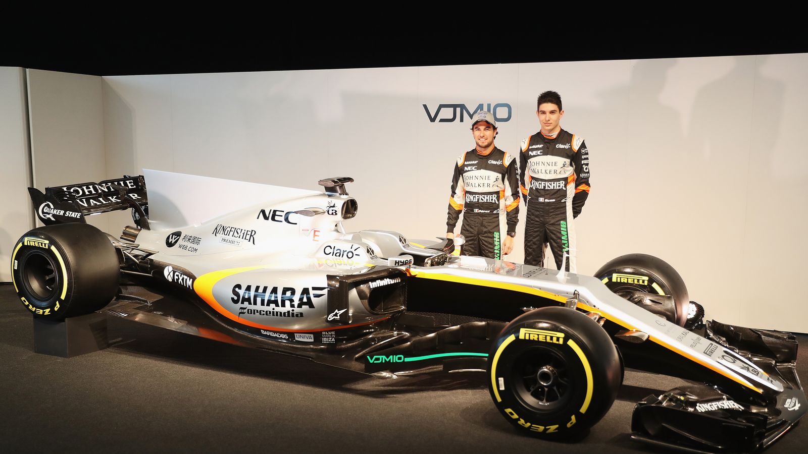 Force India launch VJM10 for team's 10th Formula 1 season in