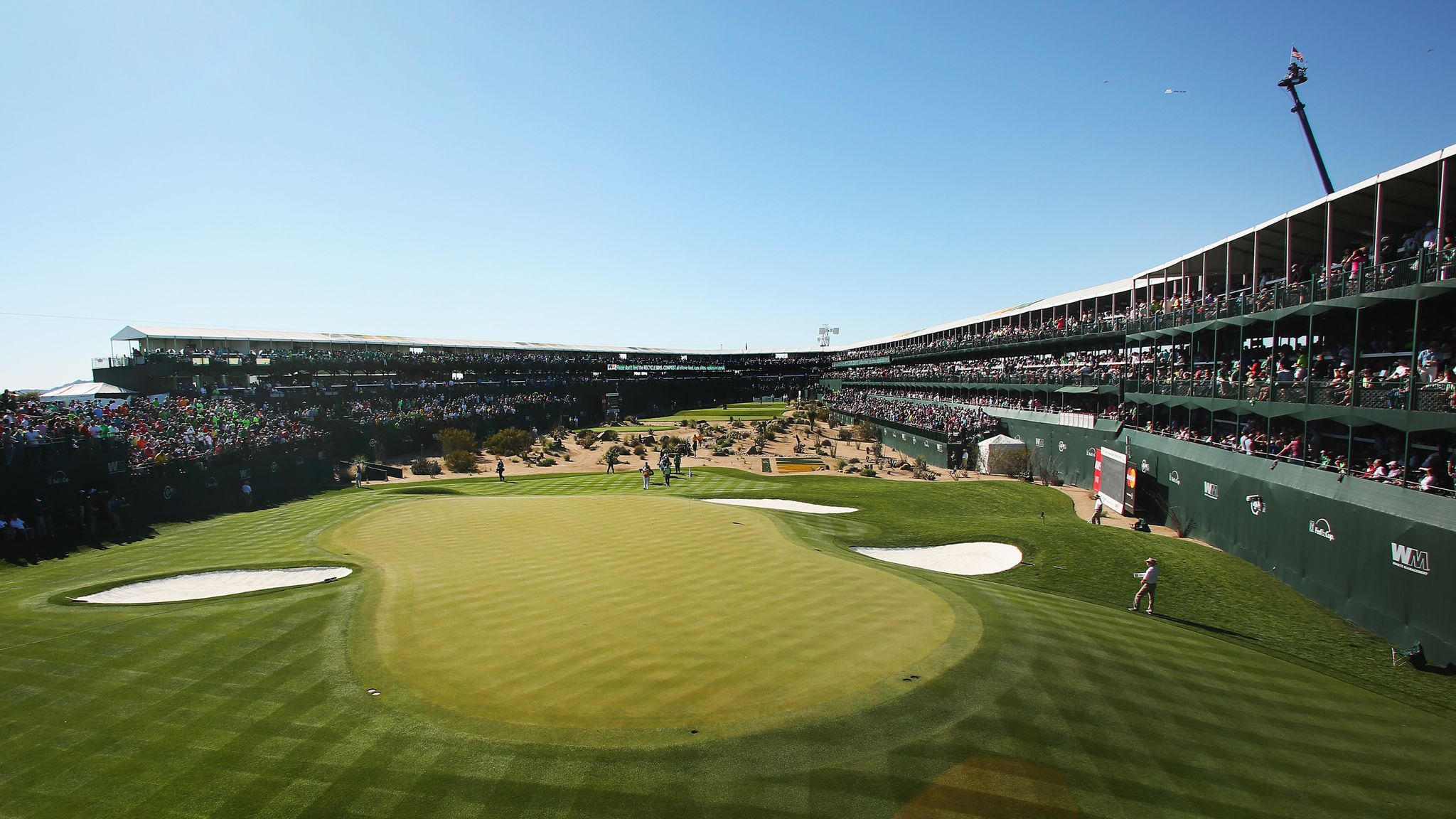 Watch the best holes-in-one at TPC Scottsdales loudest hole in golf Golf News Sky Sports