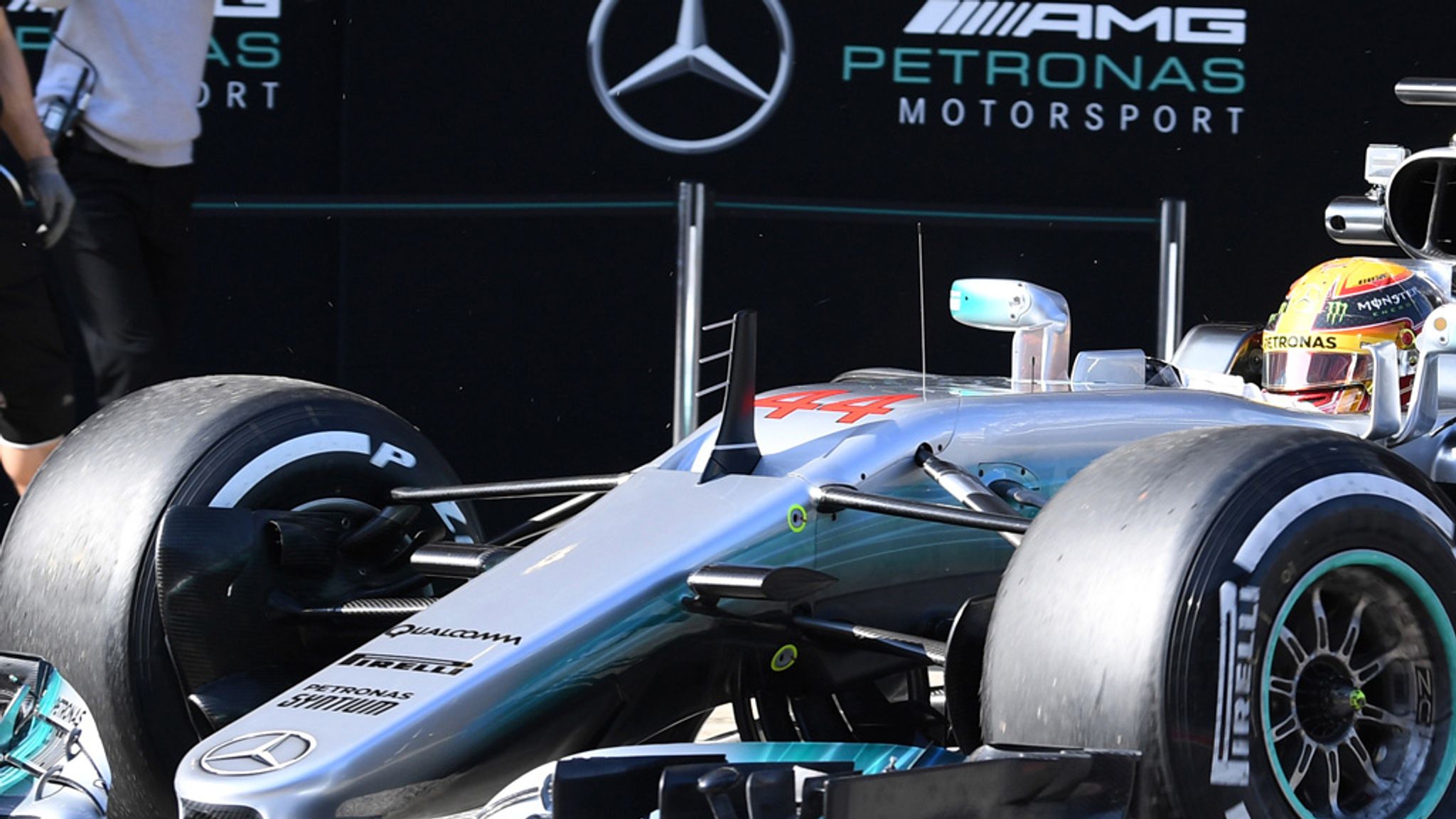 Lewis Hamilton delighted with new Mercedes car after fast start to 2017
