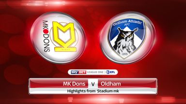 MK Dons 1-0 Oldham