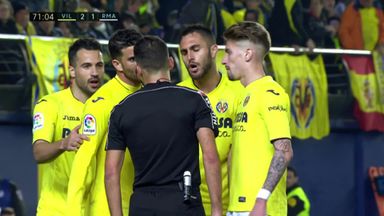 Villarreal incensed by penalty decision