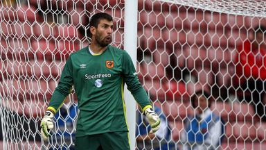 Image of Dusan Kuciak made just one appearance for Hull City