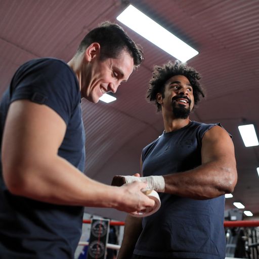 Haye splits from McGuigan