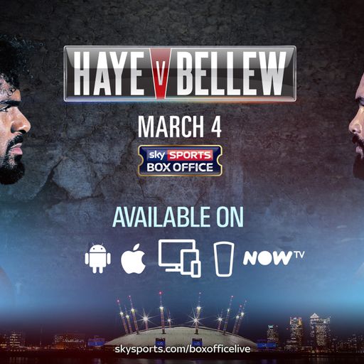 Watch Haye v Bellew on your mobile