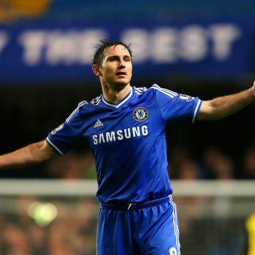 Lampard 'up there with the best'