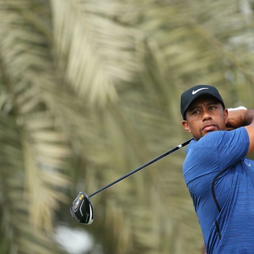 WATCH: Woods' breathalyser test