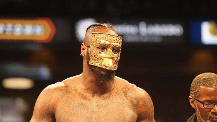 BIRMINGHAM, AL - FEBRUARY 25: WBC World Heavyweight Champion Deontay Wilder enters the ring for his fight against Gerald Washington at Legacy Arena at the 