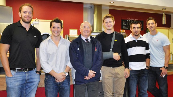 Alun Wyn Jones, Rhodri Gomer Davies, Phil Davies, Rhodri Jones, Emyr Phillips, George North