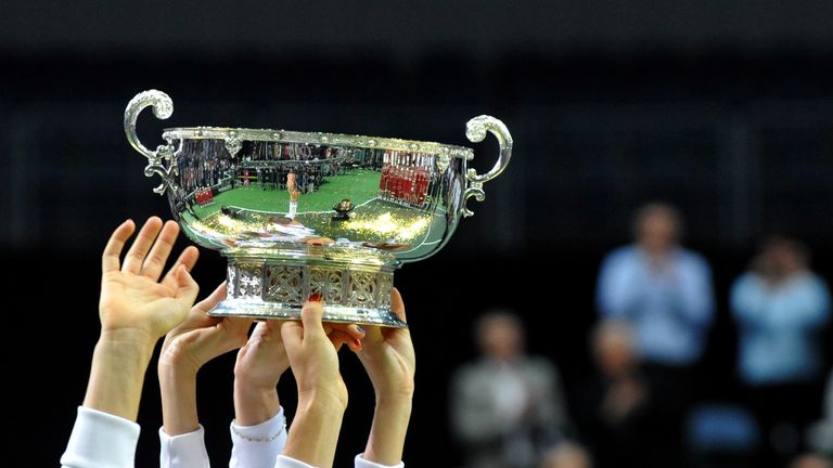The Fed Cup trophy