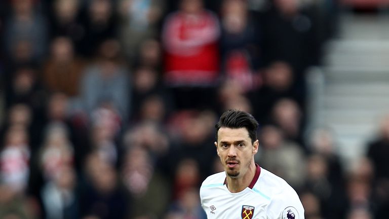Jose Fonte playing against former club Southampton earlier this month