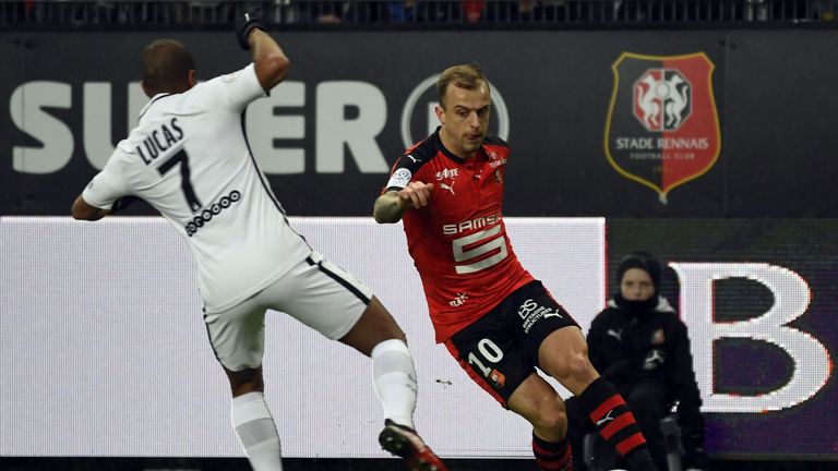 Rennes' Polish forward Kamil Grosicki should provide much needed width to Hull's attacks