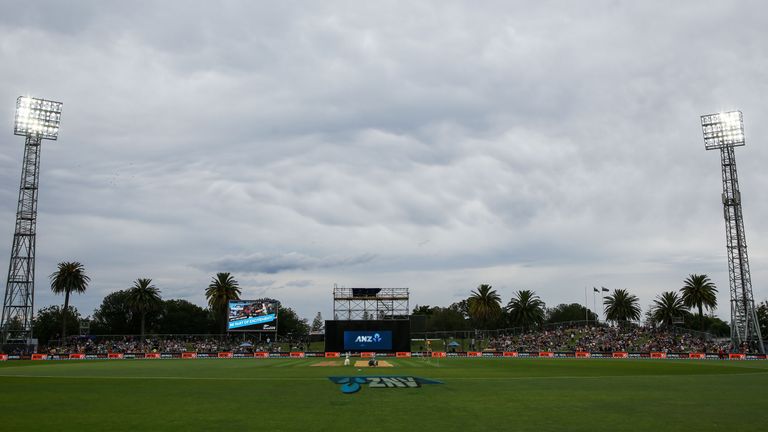McLean Park in Napier has suffered from drainage problems