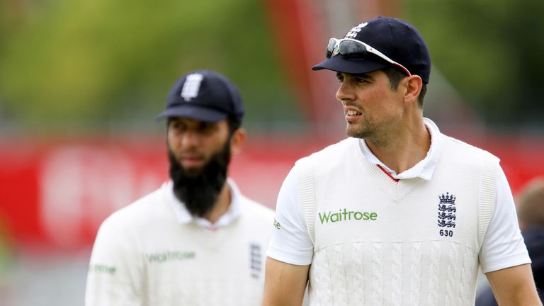 England captain Alastair Cook during day four of the Second Investec Test match at Old Trafford