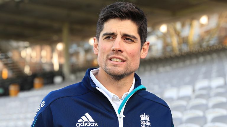 Former England captain Alastair Cook speaks at Lord's about his decision to quit