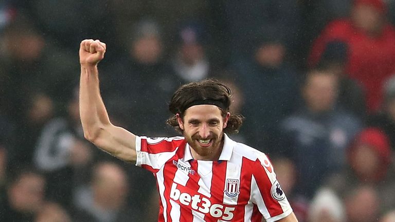 Joe Allen scored his sixth Premier League goal of the season as Stoke beat Crystal Palace