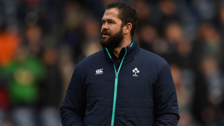 Ireland defence coach Andy Farrell