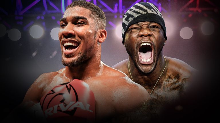 Anthony Joshua and Deontay Wilder