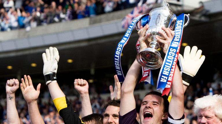 Ferguson won five Scottish Cups with Rangers