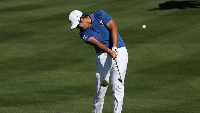 Byeong Hun An during the final round of the Waste Management Phoenix Open 