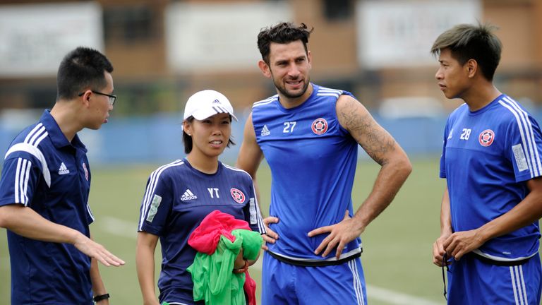 Chan Yuen-ting manages Hong Kong Premier League champions Eastern SC