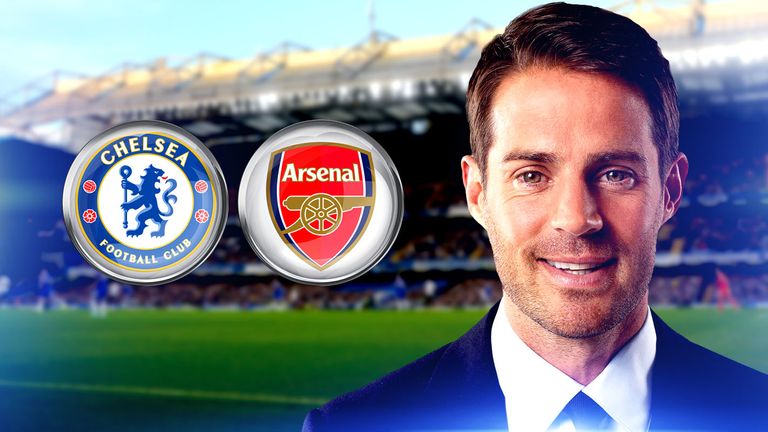 Jamie Redknapp is tipping Chelsea to beat Arsenal