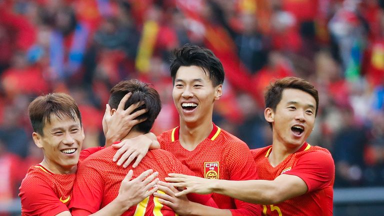 The Chinese government has announced its intention to win the World Cup