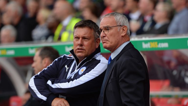 Craig Shakespeare is in charge at Leicester following Claudio Ranieri's exit