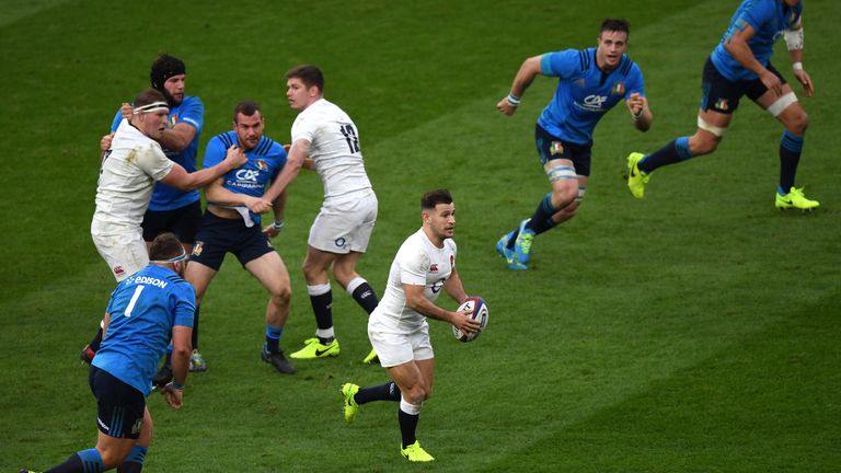 Danny Care's passing options were limited by Italy's unorthodox tactics against England