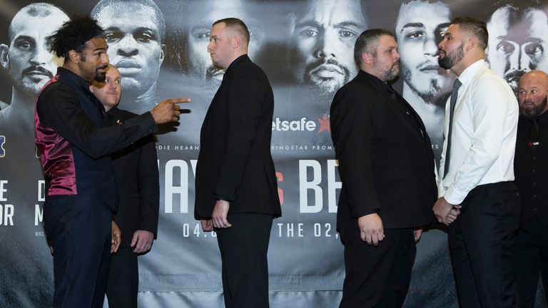 David Haye and Tony Bellew