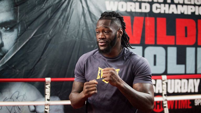 WBC World Heavyweight Champion Deontay Wilder 